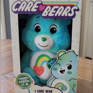 NIB -- Care Bears "I Care Bear" 14" Plush Stuffed Toy